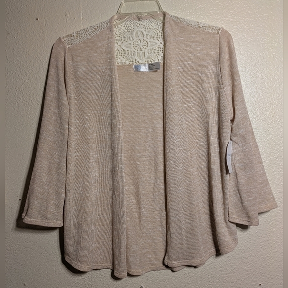 Time And Tru Nwt Women's Beige Sweater Size Xl - Picture 1 of 8